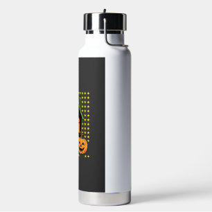 Süßer Halloween-Kürbis Geisterhaus Stern Trinkflasche