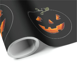 Süßer Halloween-Kürbis  Geschenkpapier