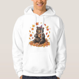 Süßer Halloween-Kürbis-Gewürz-Bär-Cozy-Herbst-T-Sh Hoodie