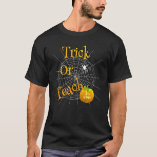 Süßer Halloween-Lehrer der dritten Klasse Streich T-Shirt