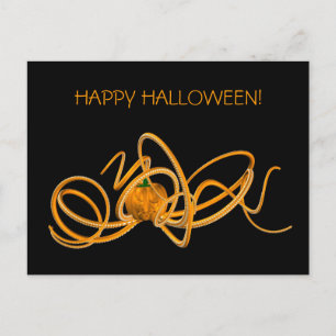 Süßer Halloween-Oktopus Postkarte