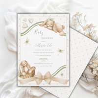 Süßer Hase Whimsical Vintage Babyparty