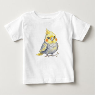 Süßer Haustiervogel-Nymphensittich Baby T-shirt