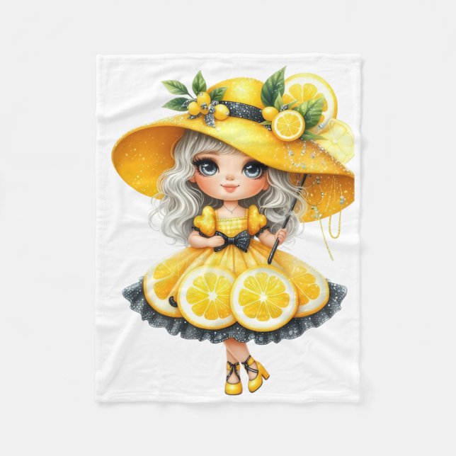 Süßer Herbst-Vogelscheuchen-Wohndeko-Blanket Fleecedecke (Vorderseite)