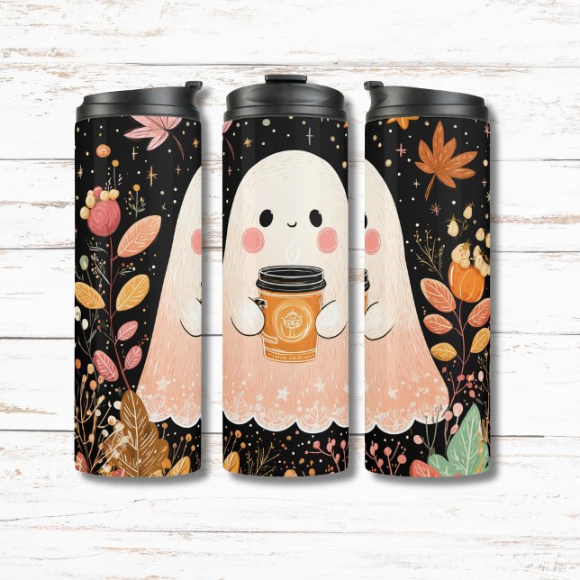 Süßer Herbstgeist mit Kürbis-Kaffee – Gemütlicher  Thermosbecher (Von Creator hochgeladen)