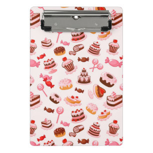 Süßer Hintergrund Mini Klemmbrett