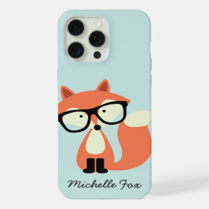 Süßer Hipster Rotfuchs iPhone Hülle