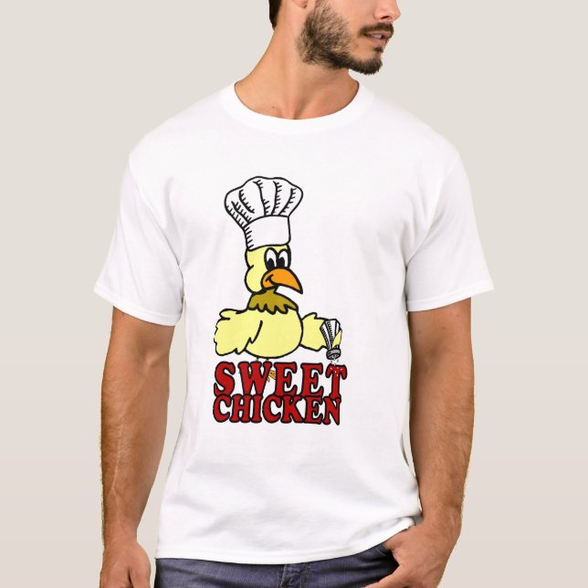 Süßer Huhn GRILLEN T - Shirt (Vorderseite)
