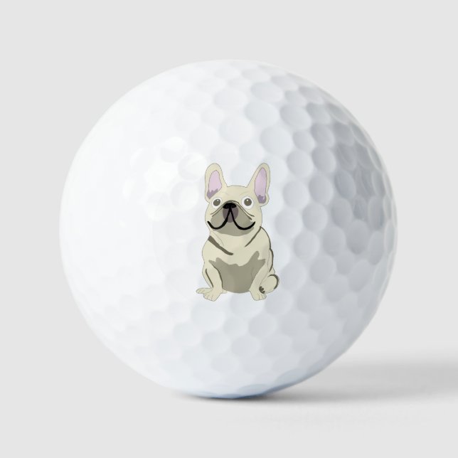 Süßer Hund, Französchen Golfball (Vorderseite)