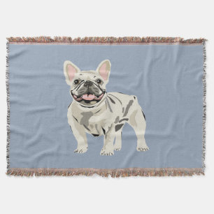 Süßer Hund, Französische Bulldogge Decke