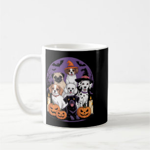 Süßer Hund-Geist-Hund als Geist verkleidet Lustig Kaffeetasse