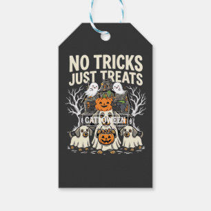 Süßer Hund Halloween Keine Tricks, nur Leckerlis_1 Geschenkanhänger