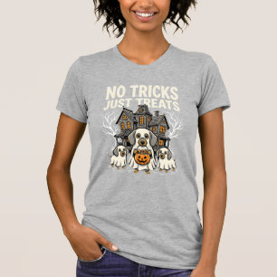 Süßer Hund Halloween Keine Tricks Nur Leckerlis_1 T-Shirt