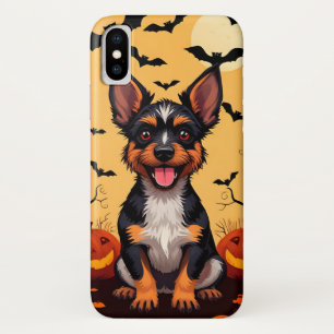 Süßer Hund mit Halloween-Dekorationen Case-Mate iPhone Hülle