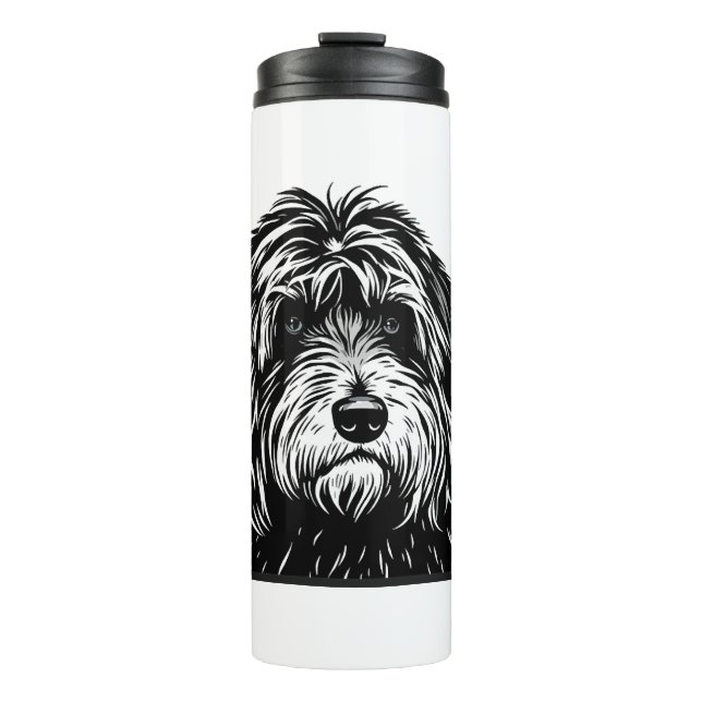 Süßer Hund Thermosbecher (Vorderseite)