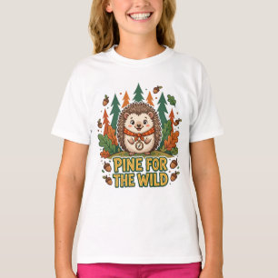 Süßer Igel-Entdecker "Sehnsucht nach der Wildnis"  T-Shirt