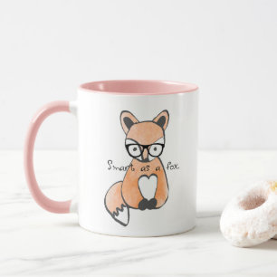 Süßer intelligenter Fuchs Tasse