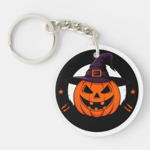 Süßer Jack O Lantern Hexen-Kürbis 🎃 Schlüsselanhänger