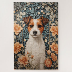 Süßer Jack Russell Terrier inspiriert von William Puzzle