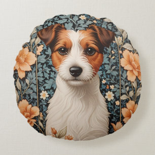 Süßer Jack Russell Terrier inspiriert von William  Rundes Kissen