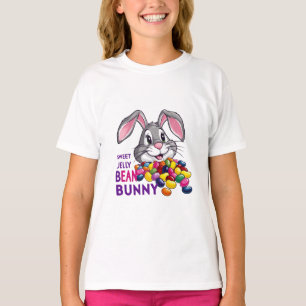 Süßer Jelly Bean Bunny! Mädchen T-Shirt