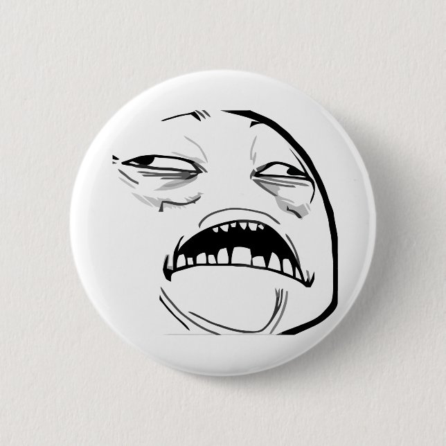 Süßer Jesus Meme - Pinback Knopf Button (Vorderseite)