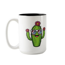Süßer Kaktus PNG - Kawaii Blumenkaktus mit Sonnenb