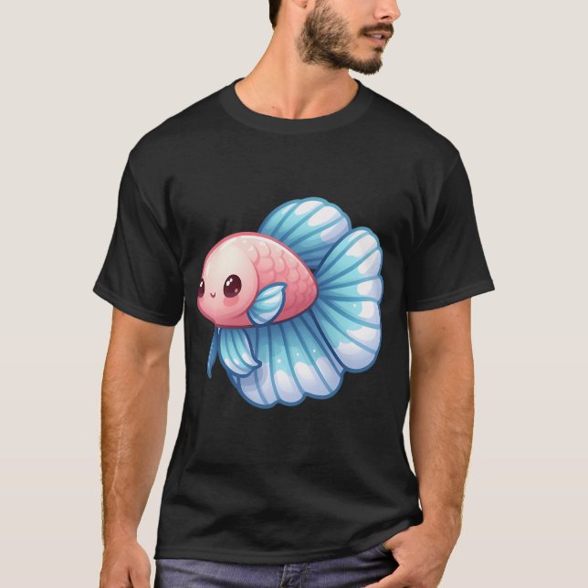 Süßer Kampffisch T-Shirt (Vorderseite)