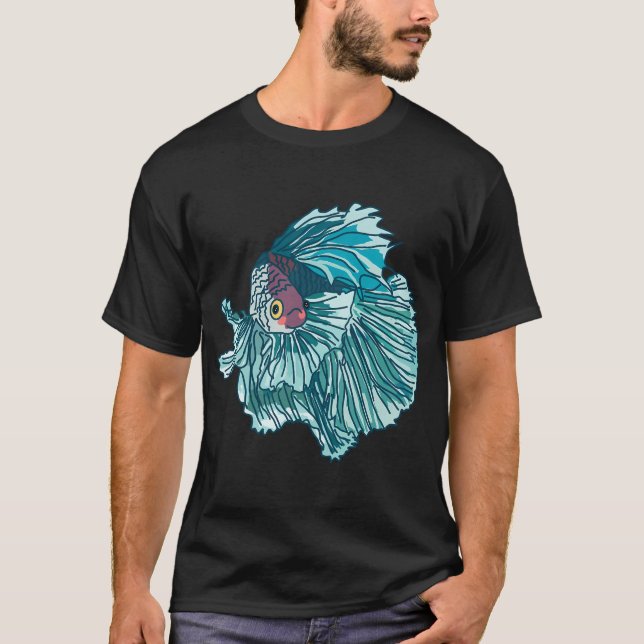 süßer Kampffisch T-Shirt (Vorderseite)