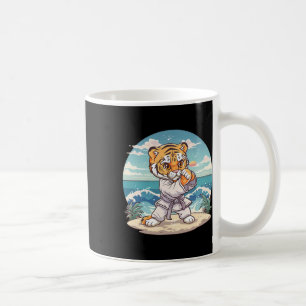 Süßer Karate Tiger Kickboxen Taekwondo Jiu-jitsu T Kaffeetasse