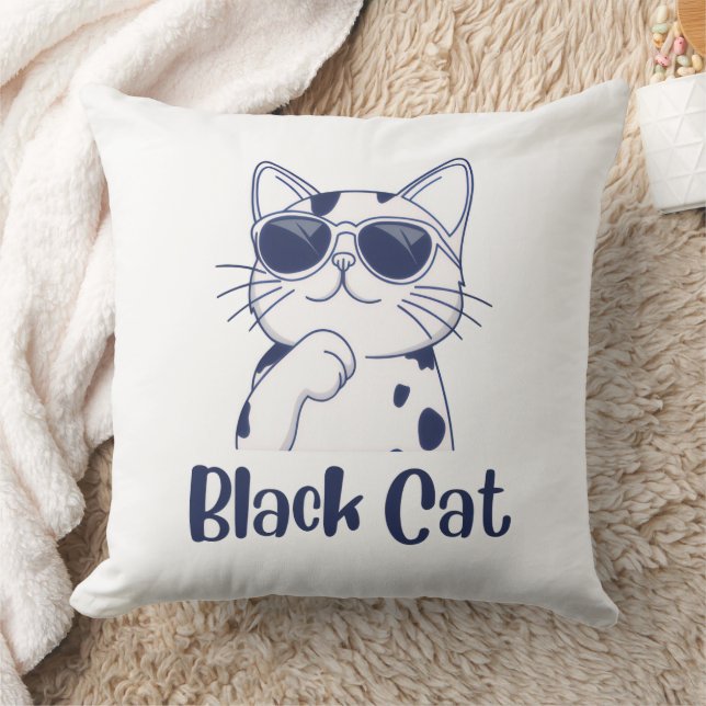 SÜßER KATZE KISSEN (Decke)