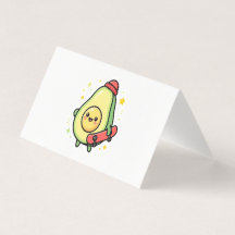 Süßer Kawaii-Avocadobabymagnet.