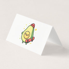 Süßer Kawaii-Avocadobabymagnet.