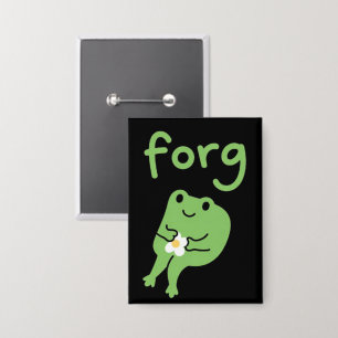 Süßer Kawaii-Froschkuchen-Meme Süße Ästhetik Verg Button
