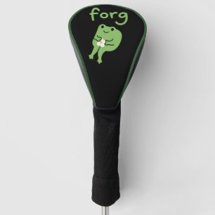 Süßer Kawaii-Froschkuchen-Meme Süße Ästhetik Verg Golf Headcover