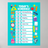 Süßer Kawaii Heutiger Zeitplan