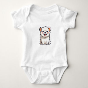 Süßer Kawaii-Hunde-Aufkleber - Bezaubernder Cartoo Baby Strampler