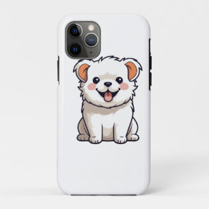 Süßer Kawaii-Hunde-Aufkleber - Bezaubernder Cartoo Case-Mate iPhone Hülle