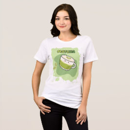 Süßer Kawaii Matcha Latte  Tri-Blend Shirt