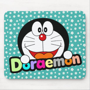 Süßer Kawaii schwarzer Doraemon Anime Mousepad