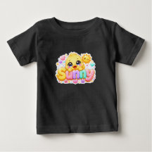 Süßer Kawaii Sonny Küken Name Pastell Rosa Funkeln