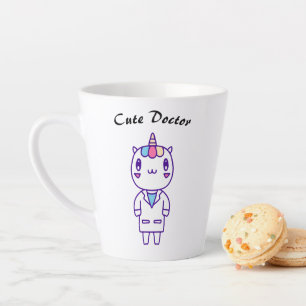 Süßer Kawaii-Tierarzt-Humor Tierpflege Lustig  Milchtasse