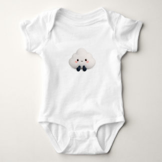 Süßer Kawaii-Wolken-Baby-Body Baby Strampler