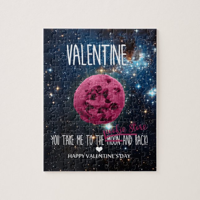 Süßer Keks für Valentine Puzzle (Vertikal)