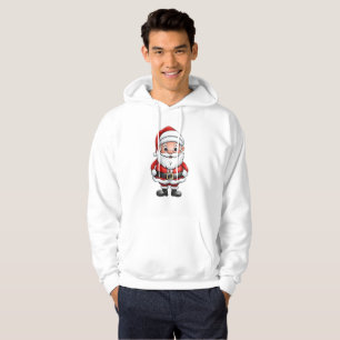 Süßer kleiner Cartoon-Weihnachtsmann Hoodie