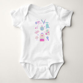 Süßer kleiner Entdecker-Baby-Body Baby Strampler