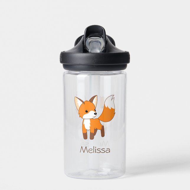 Süßer kleiner Fuchs Trinkflasche (Vorne)