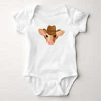 Süßer kleiner Kalb-Baby-Body