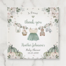 Süßer kleiner Kürbis Herbst-Baby-Party