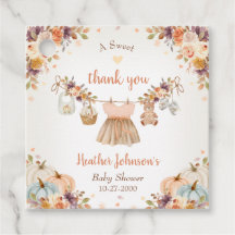 Süßer kleiner Kürbis Herbst-Baby-Party